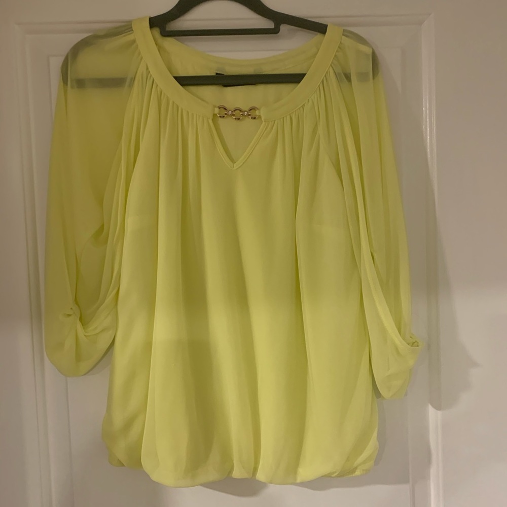 Yellow Blouse